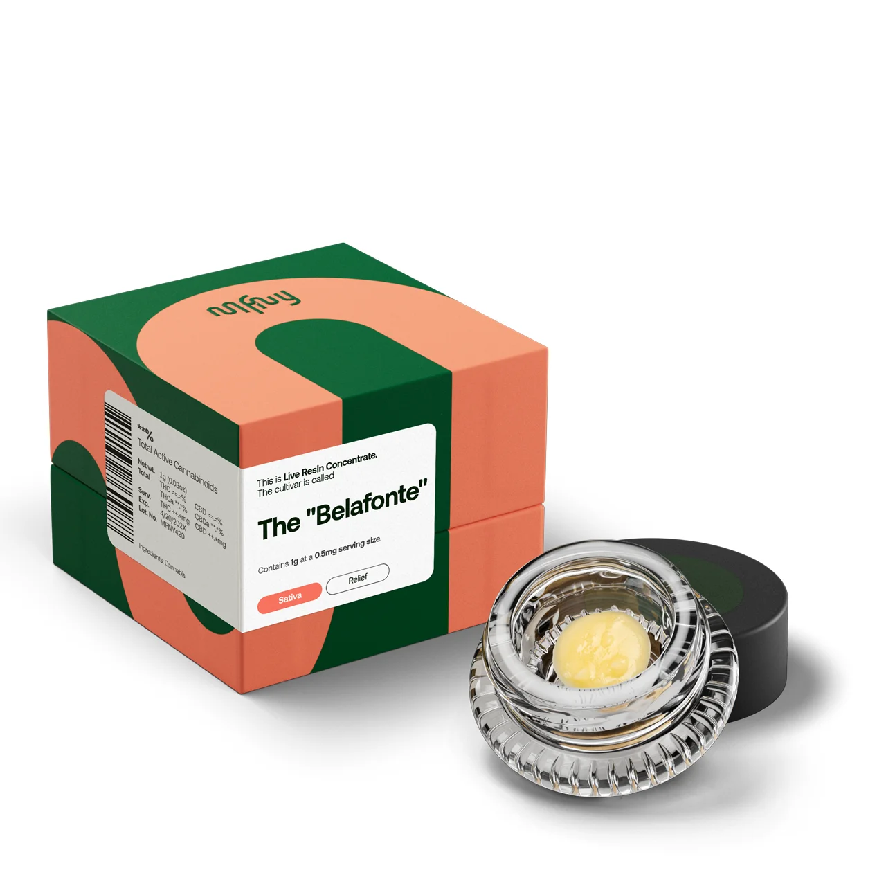 Mfny - The Belafonte Live Resin Badder - 2g Jar