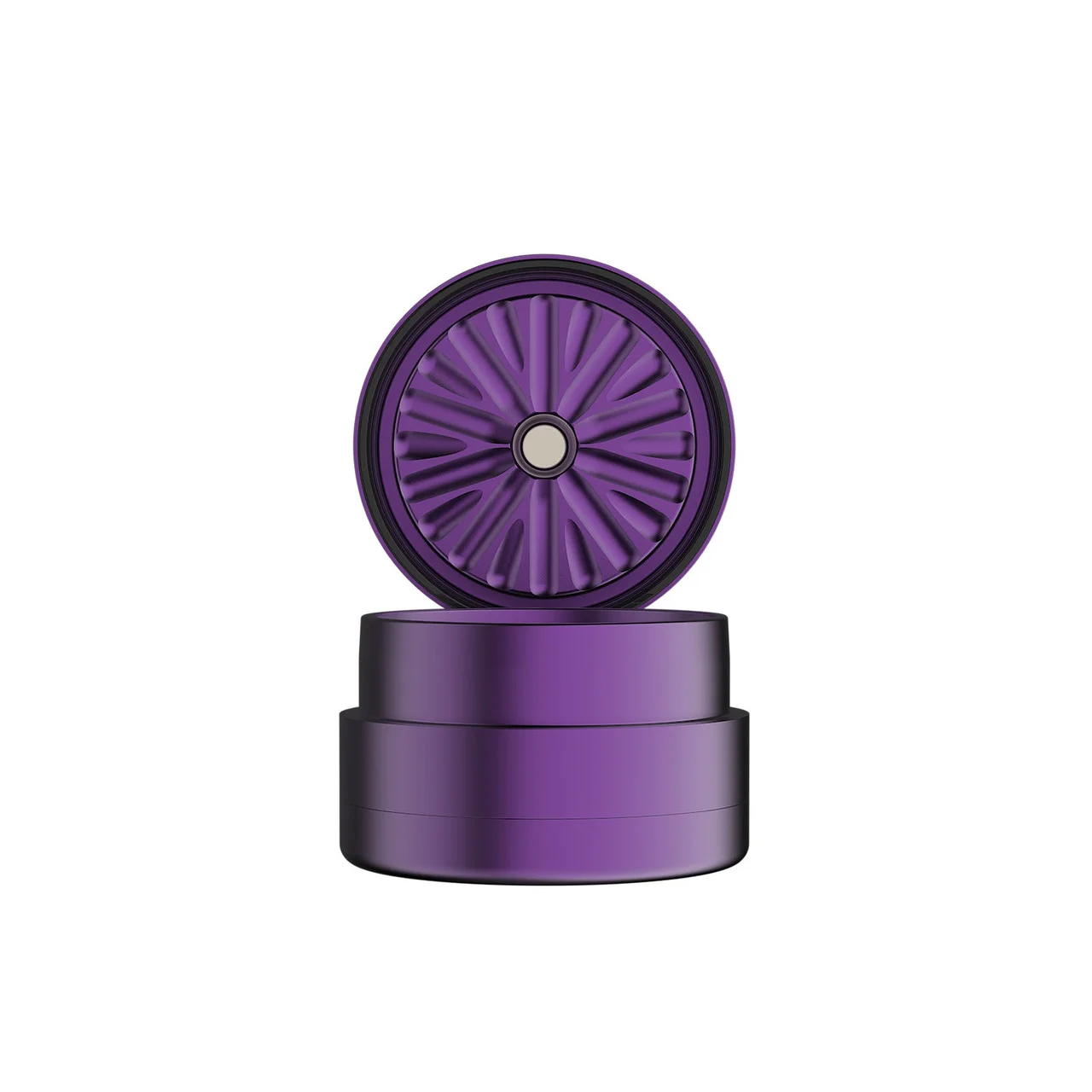 Flower Mill - Next Gen Standard 2.5" 3-piece Grinder - Purple