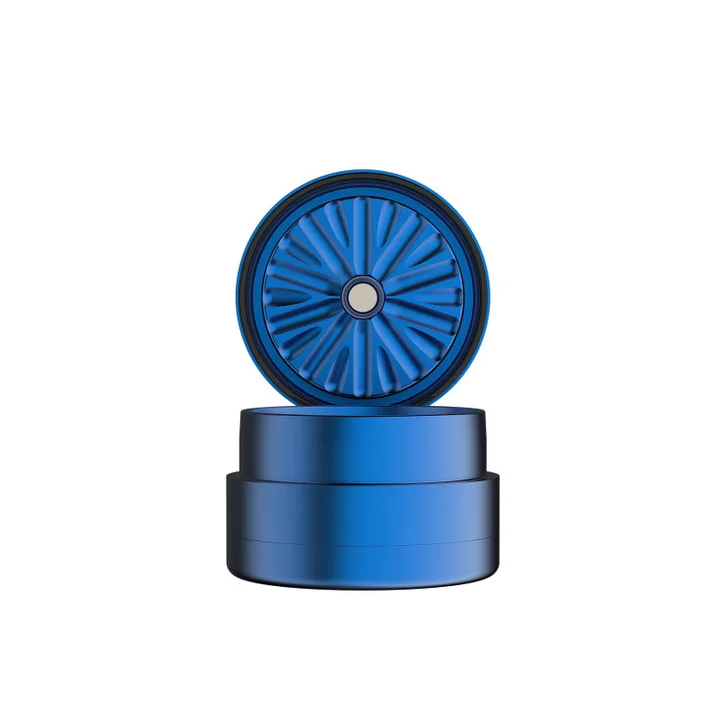 Flower Mill - Next Gen Standard 2.5" 3-piece Grinder - Blue