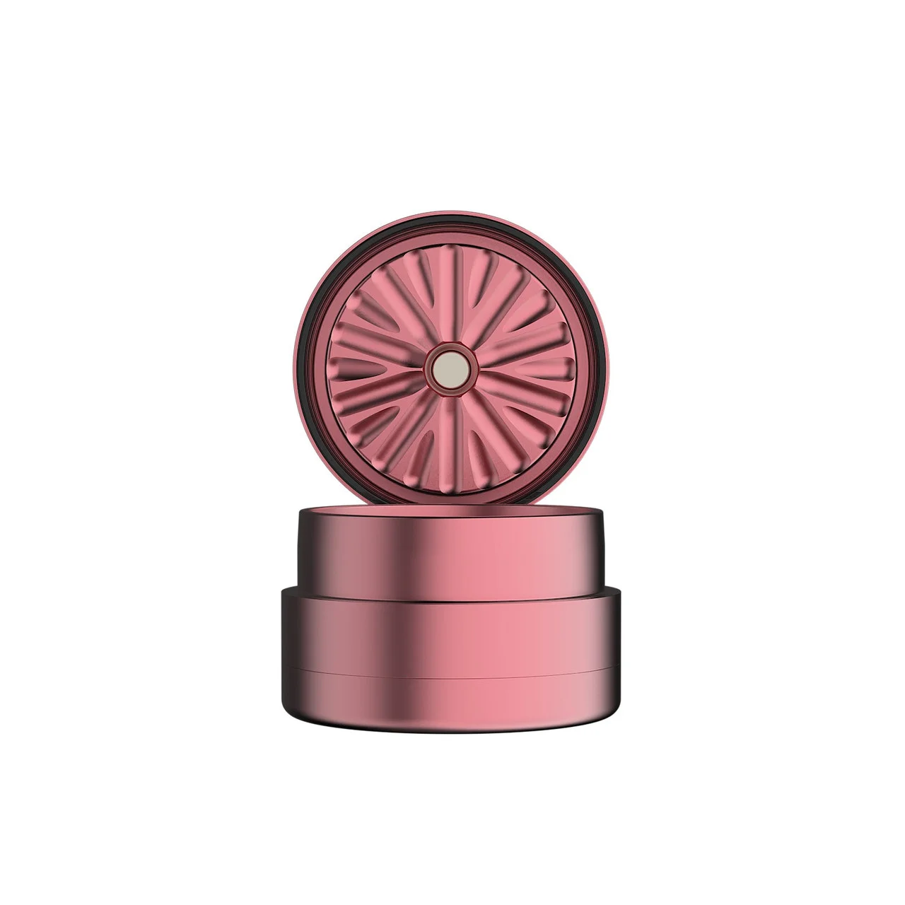 Flower Mill - Next Gen Standard 2.5" 3-piece Grinder - Pink
