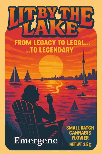 Lit By The Lake - Emergenc - 3.5g Premium Small Batch Indoor Flower