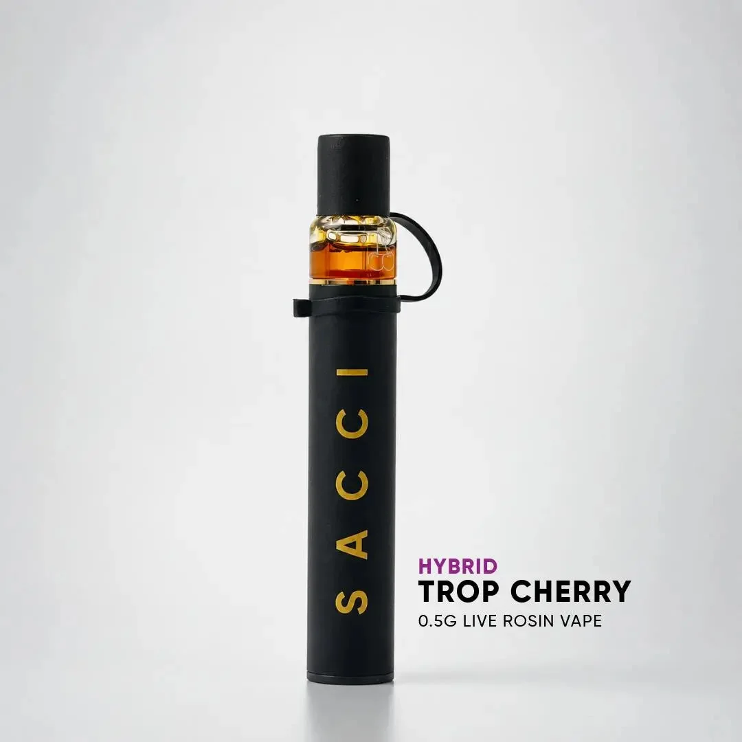 House Of Sacci - Trop Cherry - .5g Aio Live Rosin Vape
