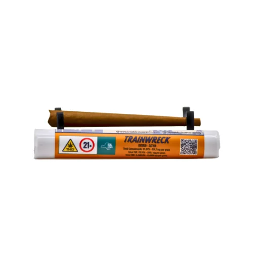 Breakfast Connections - Trainwreck Hemp Blunt - 1g Preroll