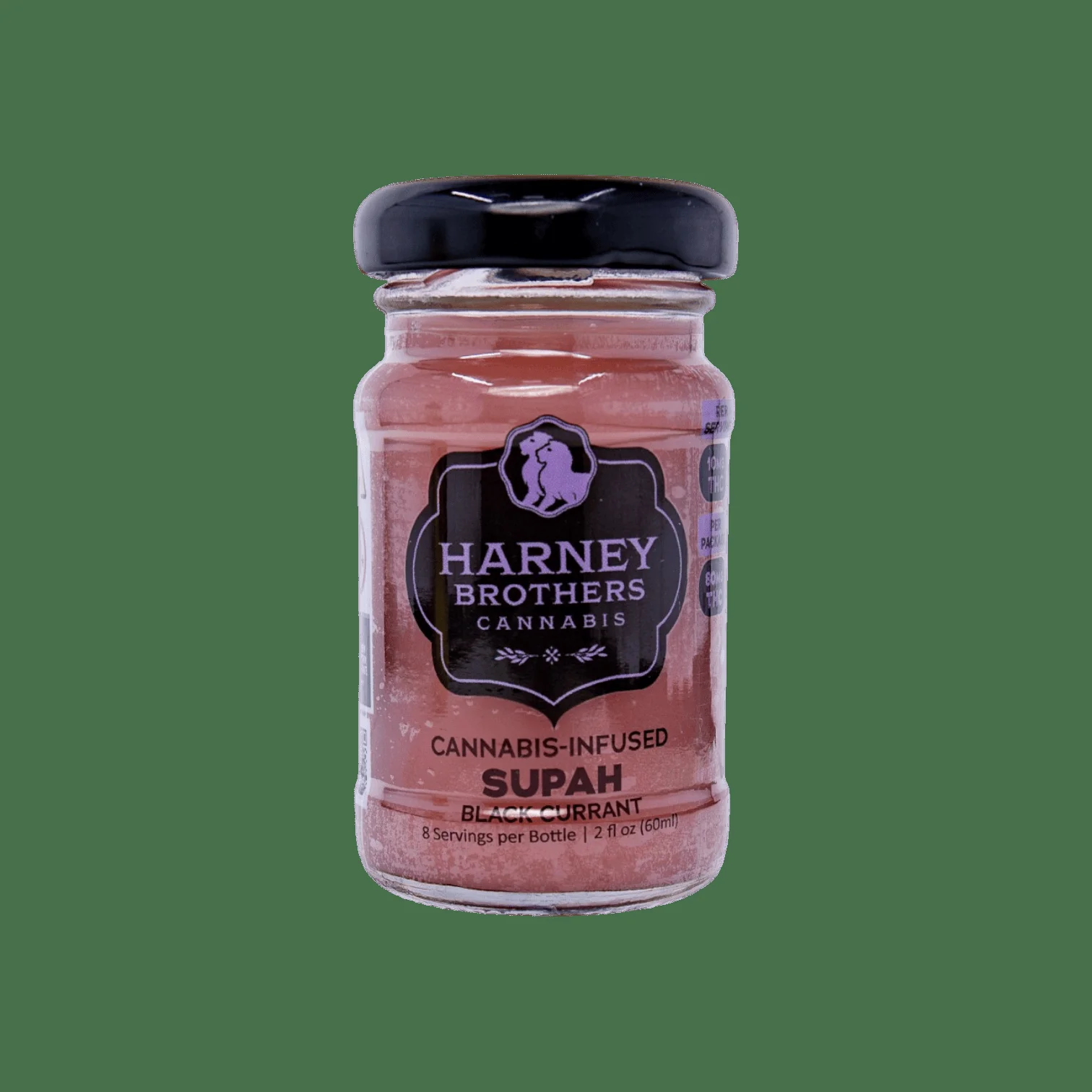 Harney Brothers - Black Currant Supah Shot - 80mg Thc 2 Fl.oz