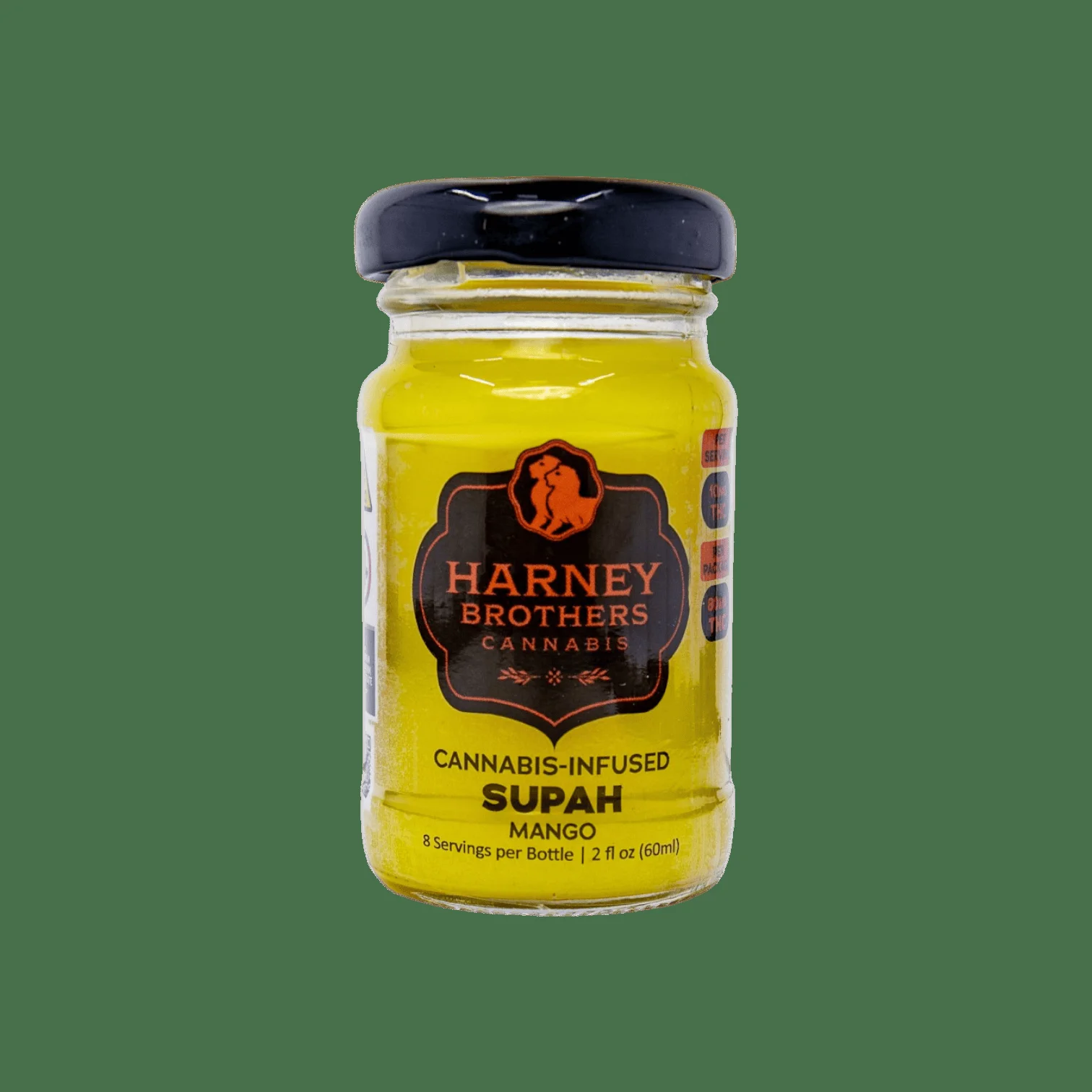 Harney Brothers - Mango Supah Shot - 80mg Thc 2 Fl.oz