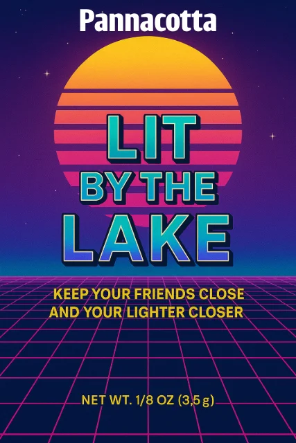 Lit By The Lake - Pannacotta - 3.5g Premium Small Batch Indoor Flower