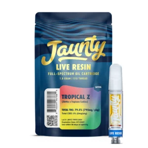 Jaunty - Tropical Z Live Resin Cart - 1g