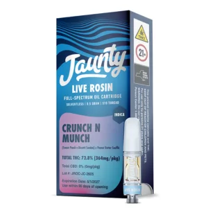 Jaunty - Crunch N Munch Live Rosin Cart - .5g