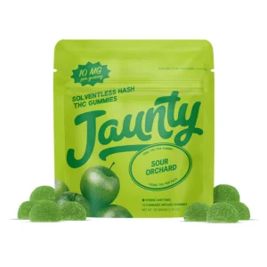 Jaunty - Sour Orchard Hash Infused Gummies - 10thc 10ct