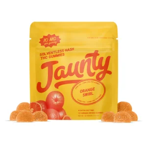 Jaunty - Orange Swirl Hash Infused Gummies - 10thc:10cbg 2ct