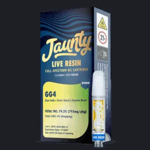 Jaunty - Gg4 Live Resin Cart - 1g
