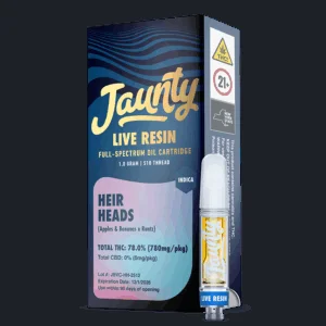 Jaunty - Heir Heads Live Resin Cart - 1g