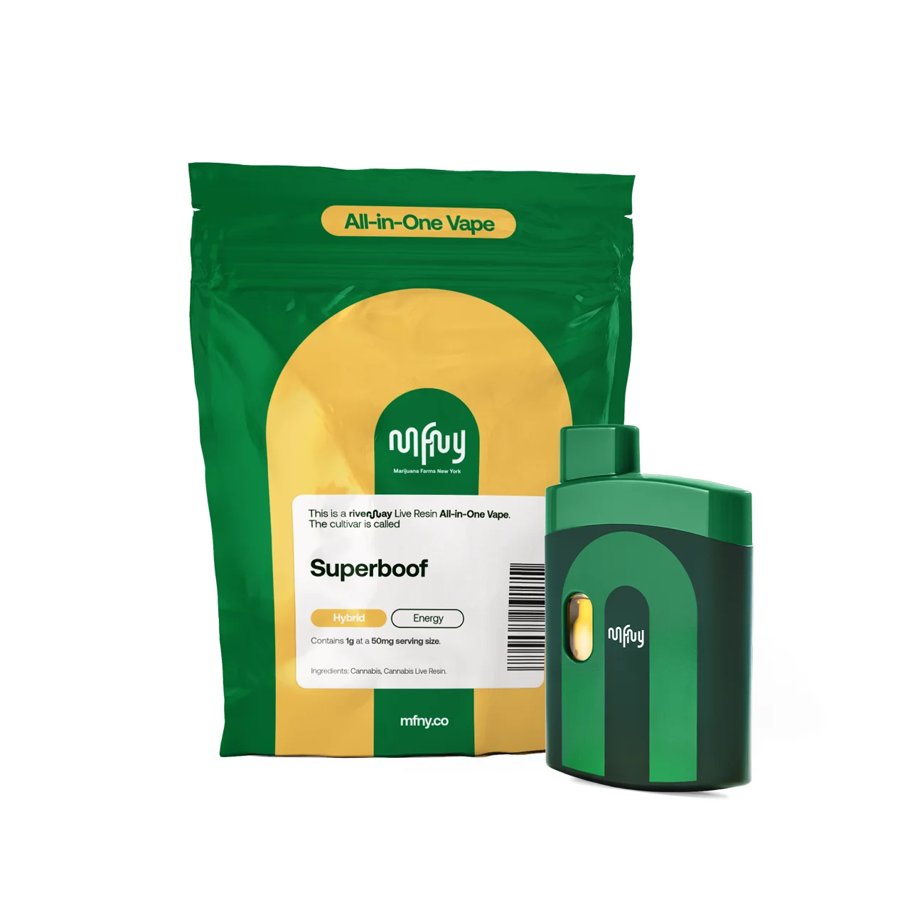 Mfny - Superboof Live Resin Aio - 1g