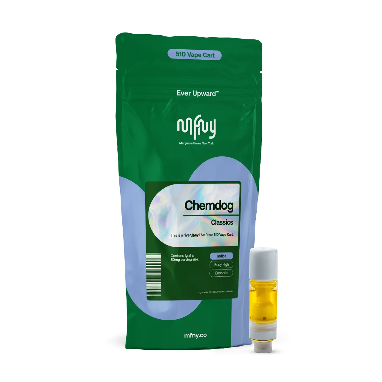 Mfny - Chemdog Live Resin 510 Cart - 1g