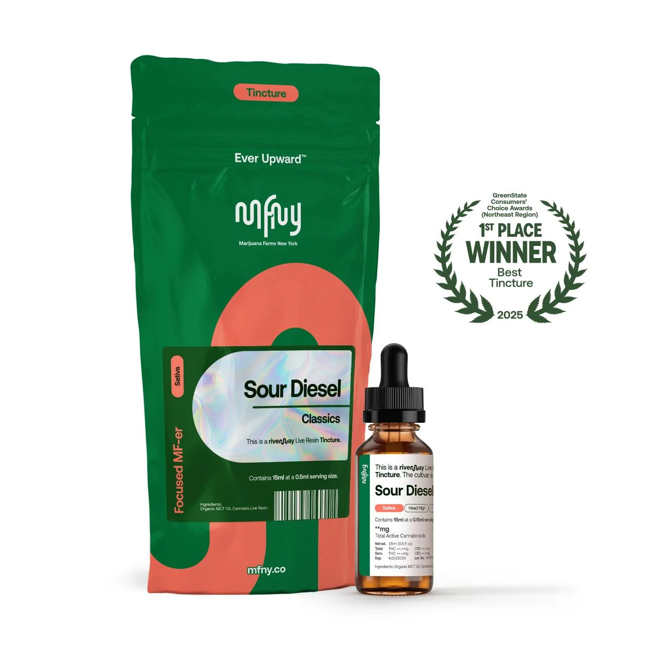 Mfny - Sour Diesel Live Resin Tincture - 15ml