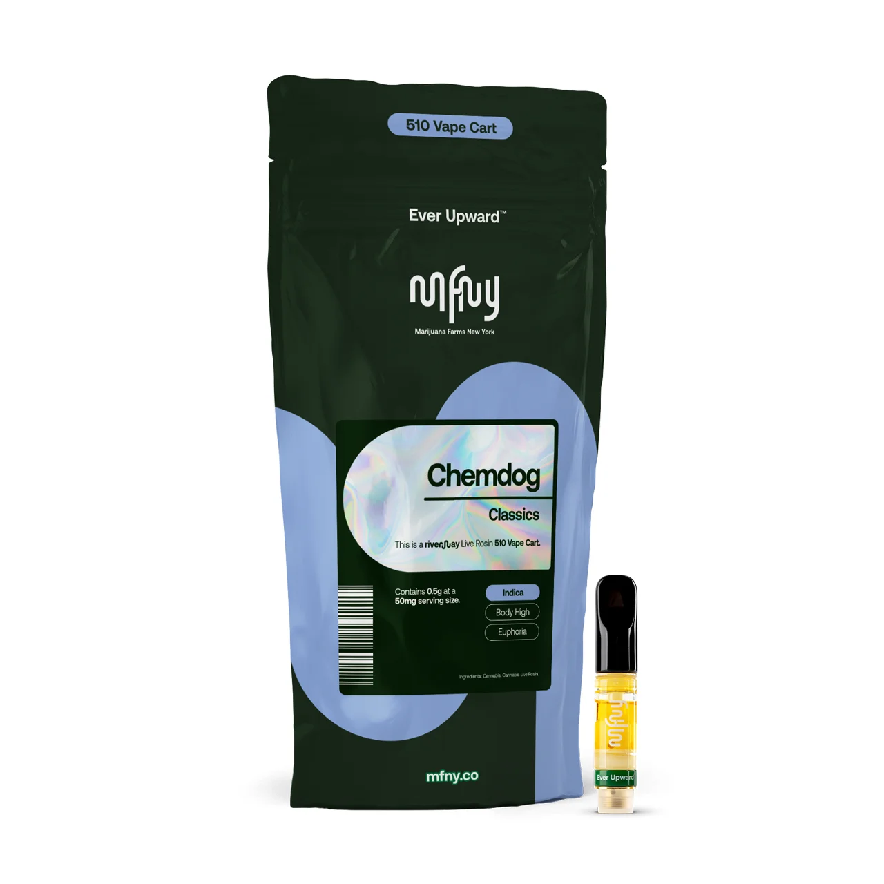 Mfny - Chemdog Live Rosin .5g 510 Cart