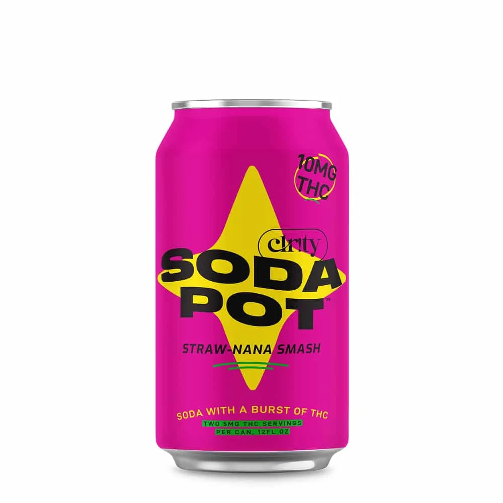 clr!ty clr!ty Sodapot - 10mg THC - Straw-Nana Smash | Premium