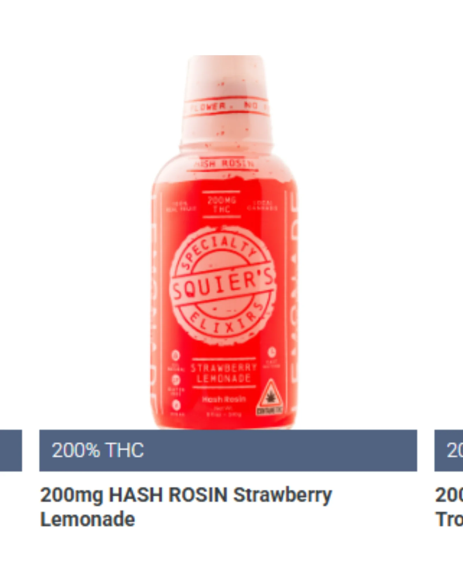 Squiers Strawberry Lemonade 200mg
