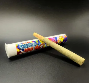 Sour Dino - Pre Roll - 1g Frosted Fire