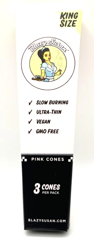 Blazy Susan Pink Cones King Size 3pk