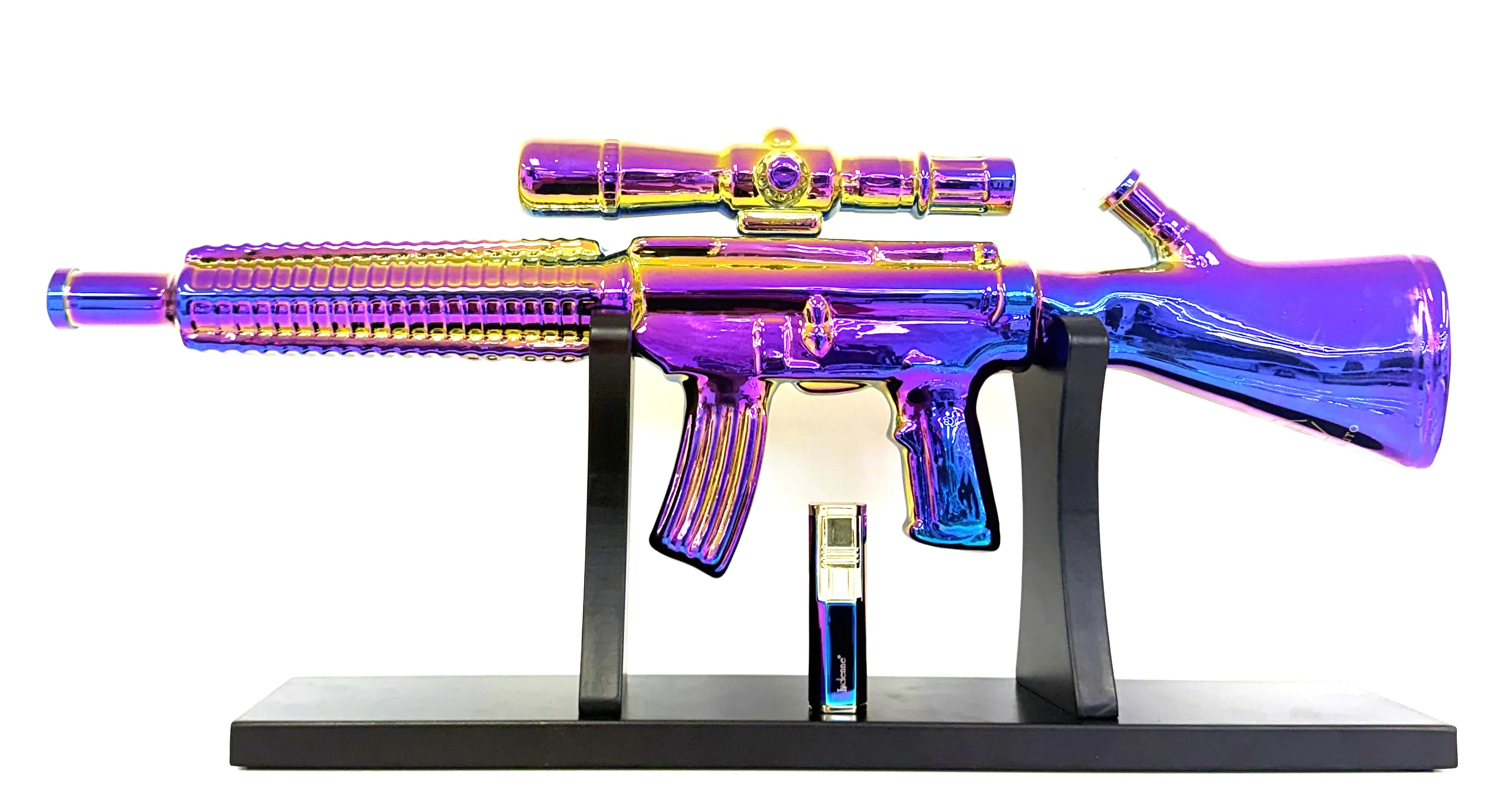 Glass Weapon With Lighter Kp - 46