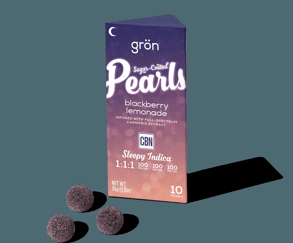 100mg 1:1:1 Thc:cbd:cbn Blackberry Lemonade Pearls