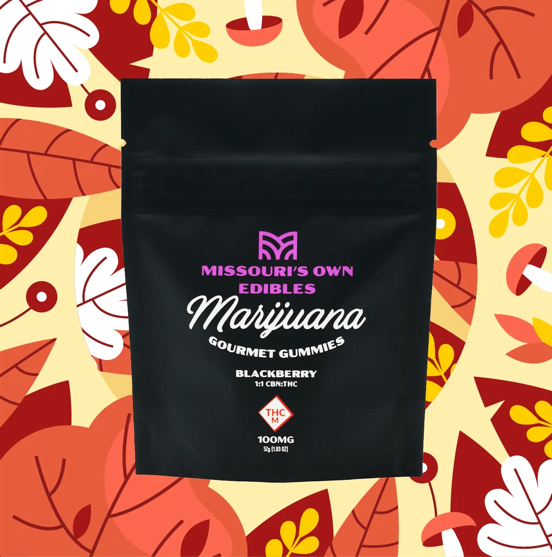 MISSOURI'S OWN 100mg Blackberry Deep Sleep 1:1 Cbn:thc Gummies