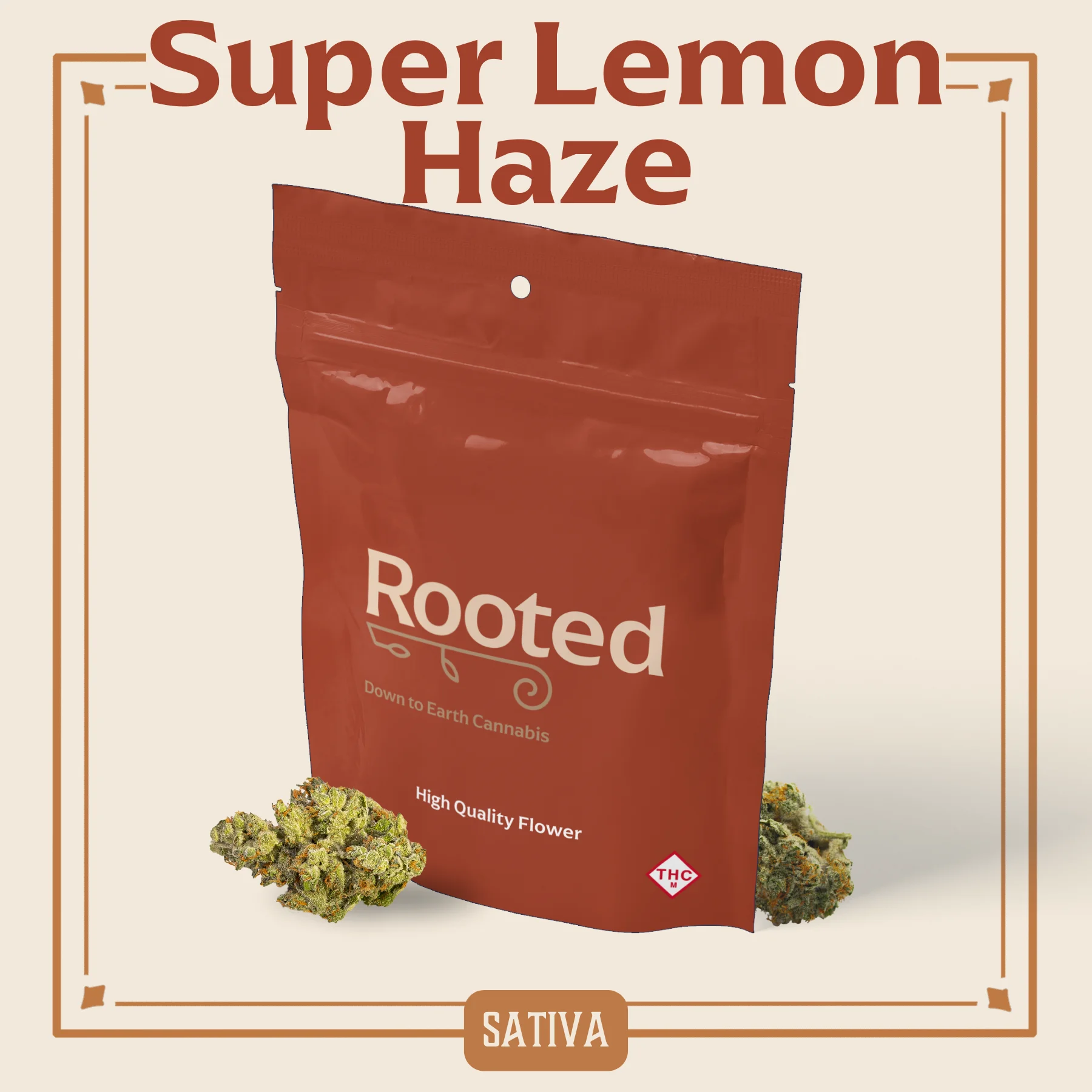 Rooted 3.5g Super Lemon Haze