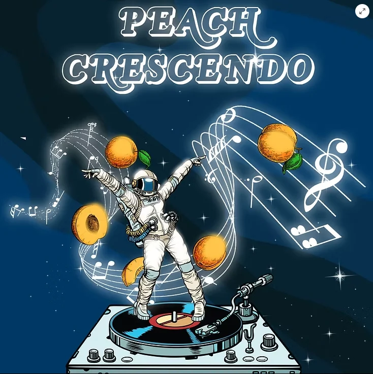 Peach Crescendo | (1/4th) Popcorn