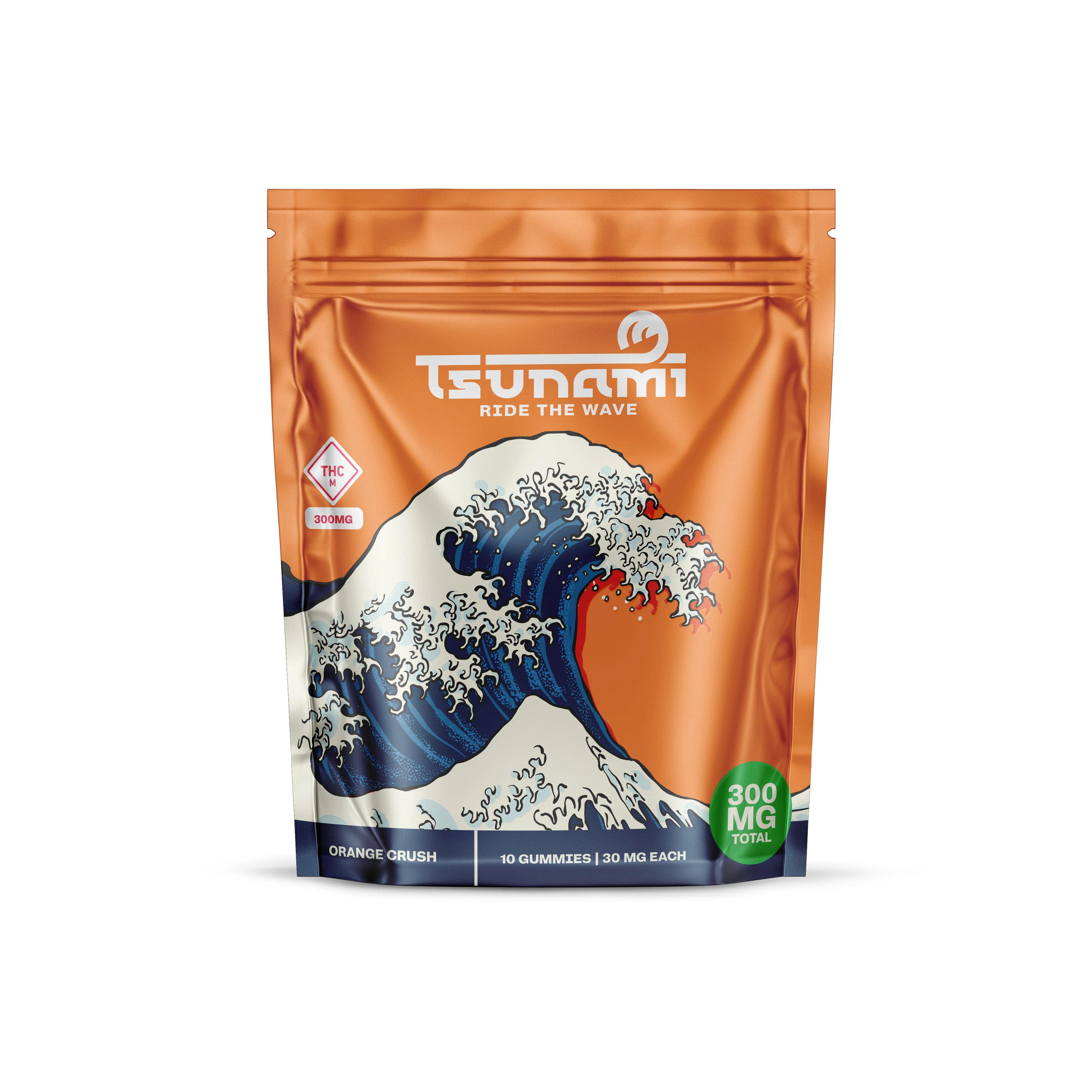 TSUNAMI CANNA 300mg Orange Crush Gummies | Premium Cannabis at