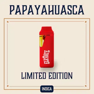 elevate disposable vape review ELEVATE 0.5g Papayahuasca Min-e-bar Disposable