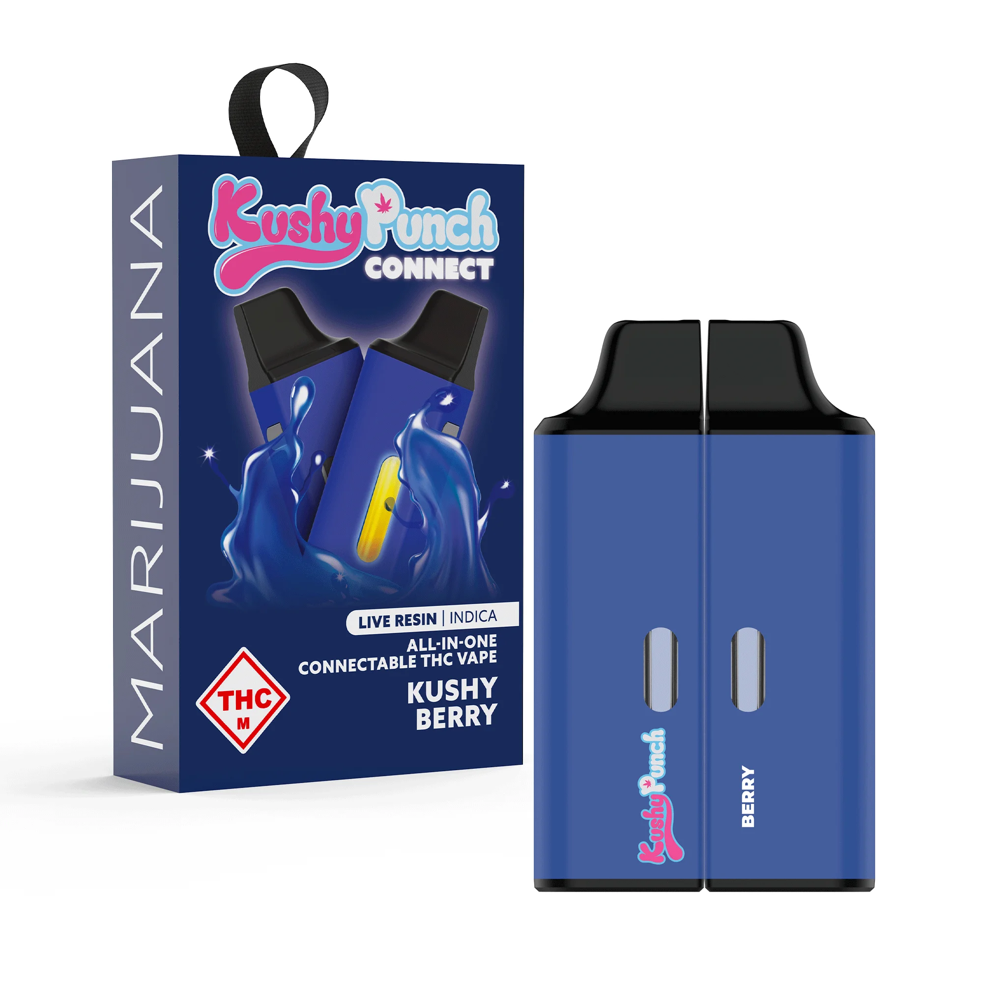 1g Kushy Berry Live Resin Connect Disposable 1g Kushy Berry Live Resin Connect Disposable