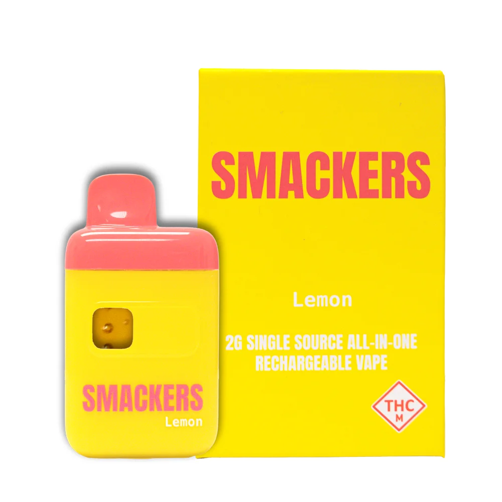 SMAP　スマスマグラス 2個セット SMACKERS 2g Lemon Distillate Disposable | Premium Cannabis at
