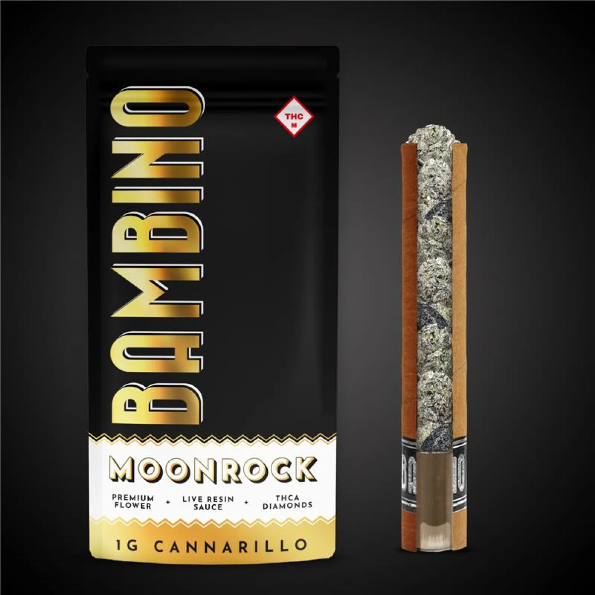 BAMBINO 1g Gmo Moonrock Infused Blunt | Premium Cannabis at North