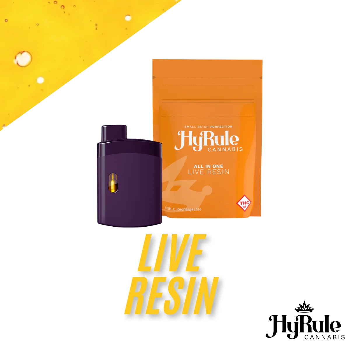 HYRULE CANNABIS 1g Jet Fuel Live Resin Disposable | Premium