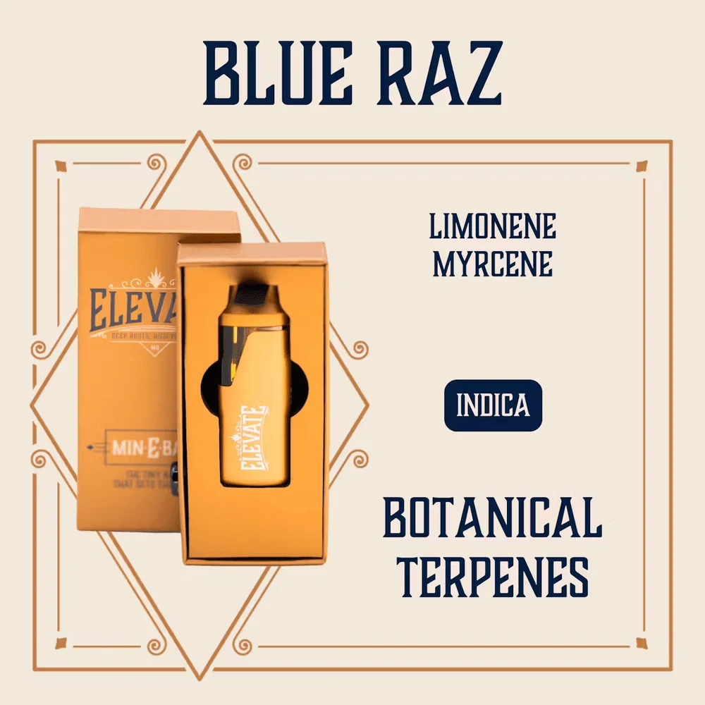 1g Blue Raz Disposable Min-e-bar 1g Blue Raz Disposable Min-e-bar