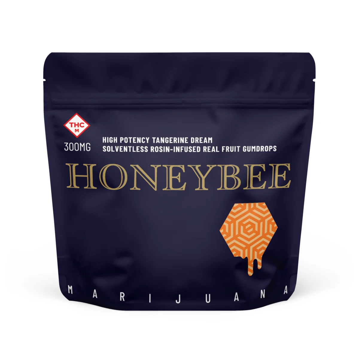 HONEYBEE 300mg Tangerine Dream Rosin Gumdrops | Premium Cannabis