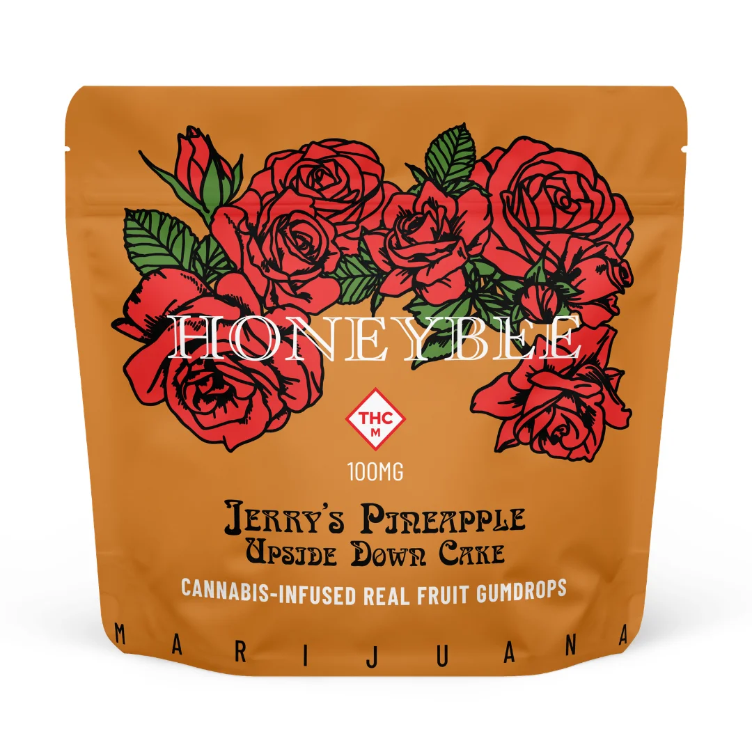 HONEYBEE Honeybee X Grateful Dead 100mg Jerry's Pineapple Upside