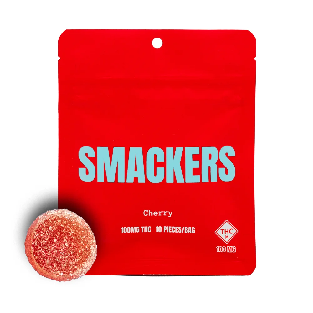 SMACKERS 100mg Cherry Gummies | Premium Cannabis at North Kansas City
