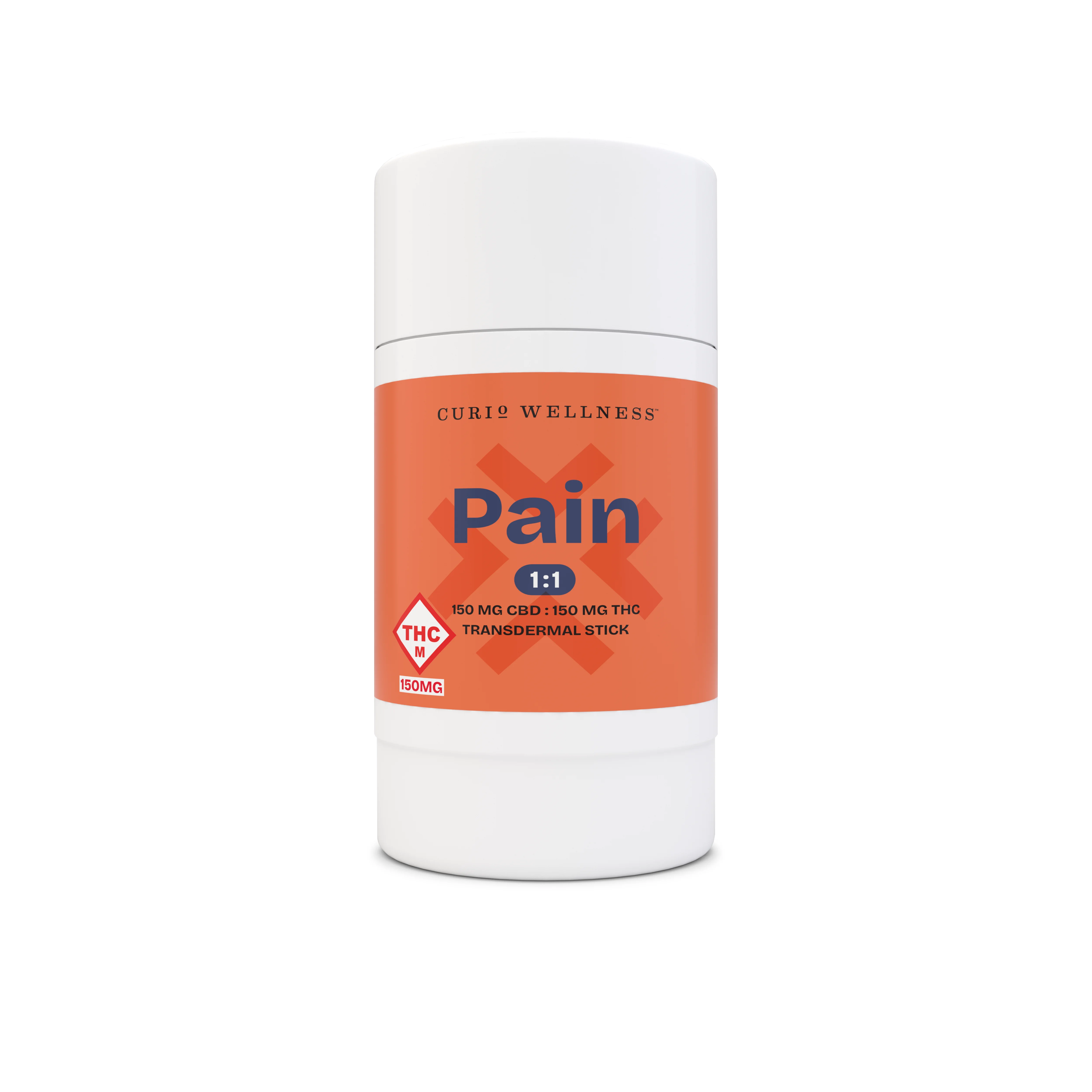 150mg Pain: 1:1 (Cbd:thc) Transdermal Stick