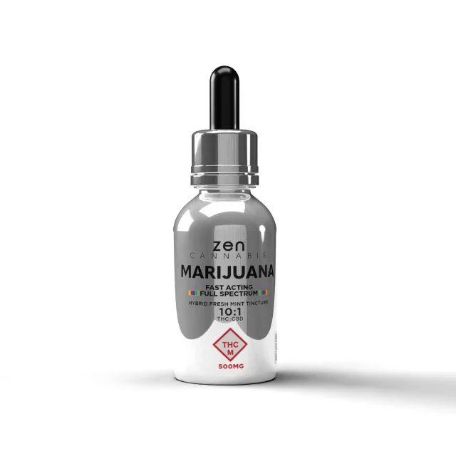 ZEN CANNABIS 10:1 Hybrid Fresh Mint Tincture | Premium Cannabis at