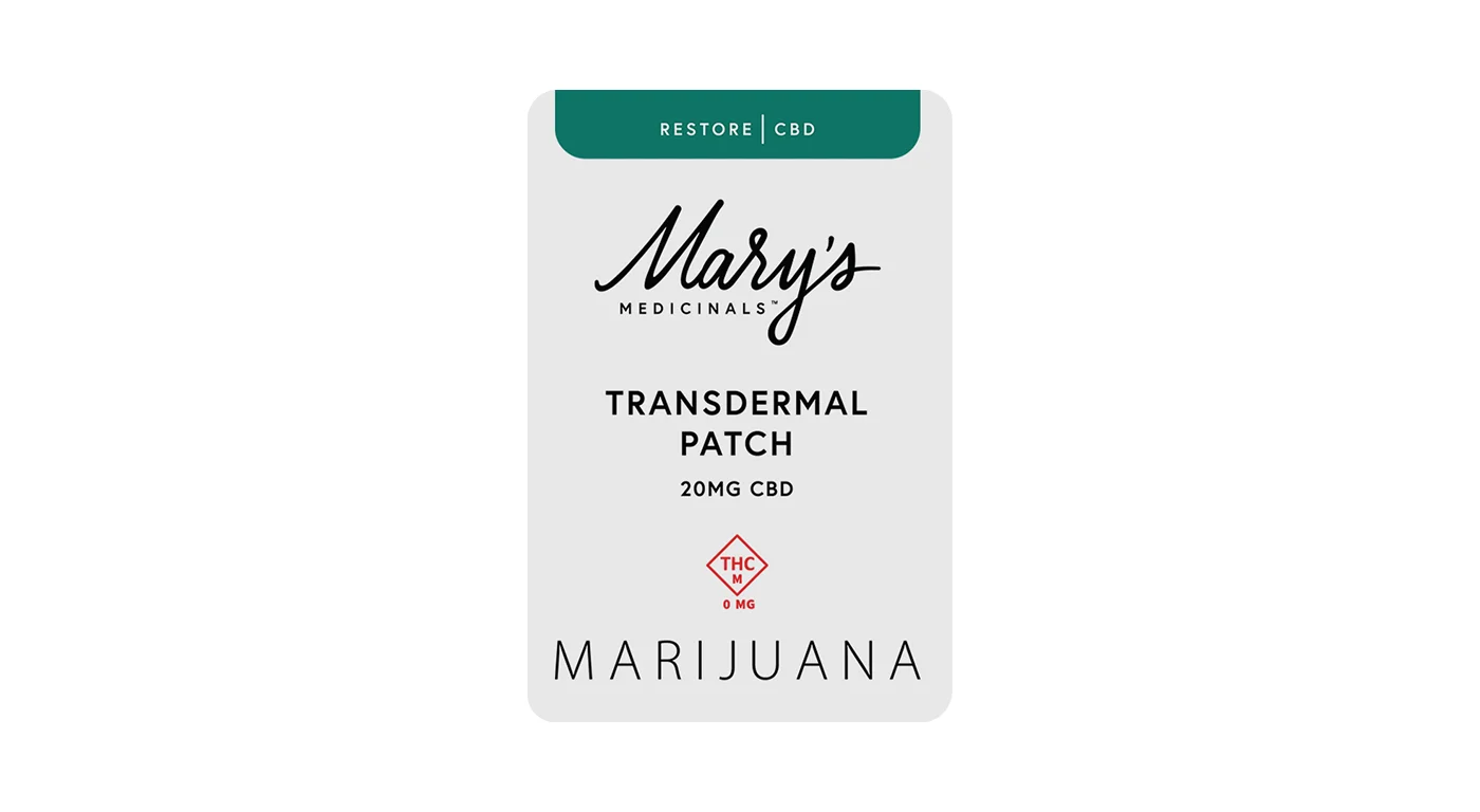 2mg Restore Transdermal Cbd Patch
