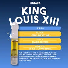 1g King Louis Xiii Distillate Cart