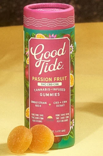 Passionfruit Hash Rosin Gummy 200mgthc:100mgcbd:100mgcbn
