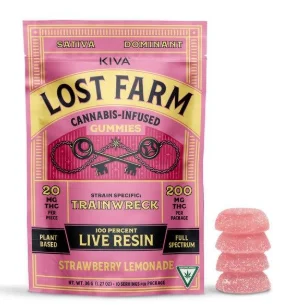 Strawberry Lemonade Live Resin Gummy 200mg