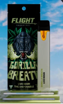 Gorilla Breath Live Resin Disposable 1g
