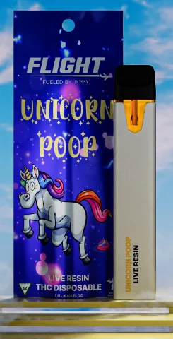 Unicorn Poop Live Resin Dispo 1g