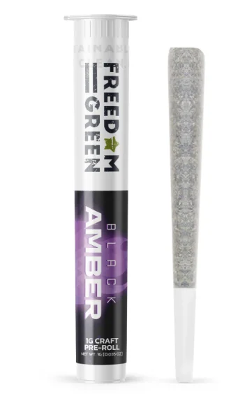 Black Amber Preroll 1g