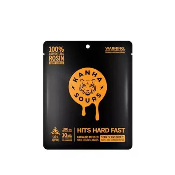 Sour Island Breeze - Sour Rosin Gummies (S) (10pk)