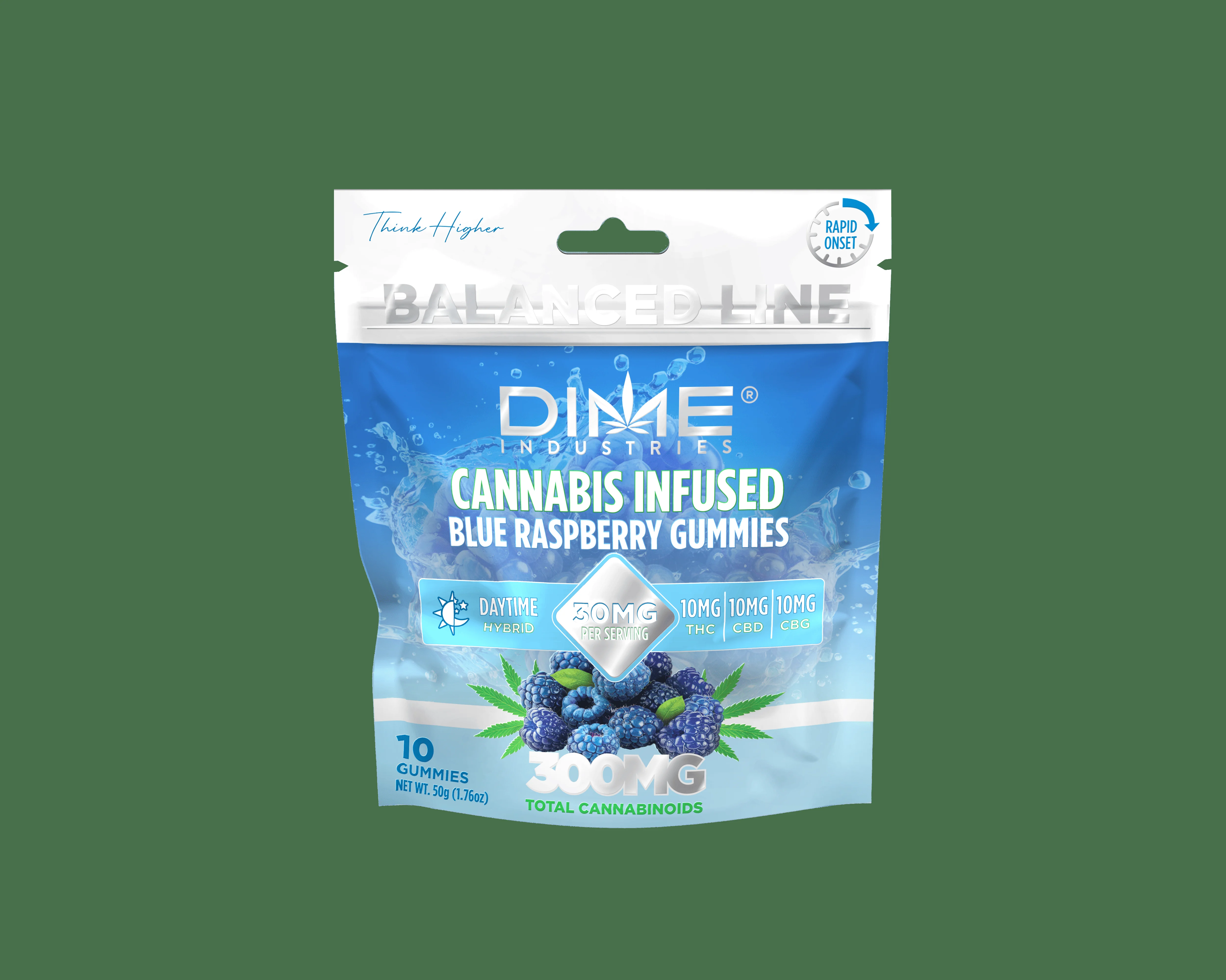 Blue Raspberry - Balanced Line (H) (10pk)